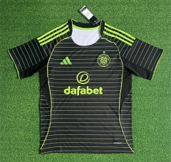 (S-4XL) 25-26 Celtic Away Black Thailand Soccer jersey AAA-403
