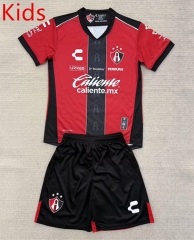 2025-2026 Atlas Home Red&Black Kid/Youth Soccer Uniform-AY