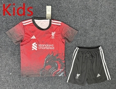 25-26 Special Edition Liverpool Red Kids/Youth Soccer Uniform-GB