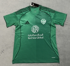 (S-4XL) 25-26 Al Ahli Saudi Home Green Thailand Soccer Jersey AAA-4506