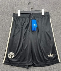 25-26 Bayern München 2nd Away Black Thailand Soccer Shorts-718