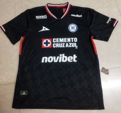 (S-3XL) 25-26 Cruz Azul 2nd Black Thailand Soccer Jersey AAA