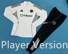 Player Version 2025-2026 Inter Miami CF White Thailand Soccer Tracksuit-7411