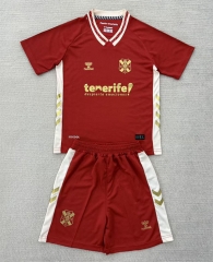 25-26  CD Tenerife Away Red Soccer Uniform-AY