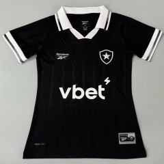 25-26 Botafogo Away Black Women Thailand Soccer Jersey AAA-908