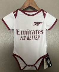 25-26 Arsenal 2nd Away White Baby Soccer Uniform-CS