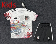 2025-2026 Special Version Japan White Kids/Youth Soccer Uniform-GB
