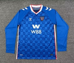(S-4XL) 2025-2026 Sunderland AFC Away Blue LS Thailand Soccer Jersey AAA-512