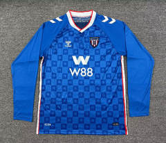 (S-4XL) 2025-2026 Sunderland AFC Away Blue LS Thailand Soccer Jersey AAA-512