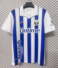 （S-4XL）With Sponsor 2025-2026 CD Leganés Home Blue&White Thailand Soccer Jersey AAA-2044