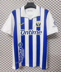 （S-4XL）With Sponsor 2025-2026 CD Leganés Home Blue&White Thailand Soccer Jersey AAA-2044