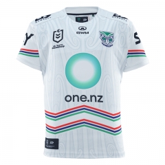 2025 New Zealand Warriors White Thailand Rugby Jersey