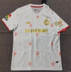 (S-4XL) 25-26 Deportivo Toluca FC Away White Thailand Soccer Jersey AAA-5378