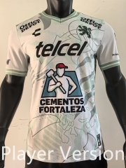 Player Version 2025-2026 Club León Away White&Green Thailand Soccer Jersey AAA-4952