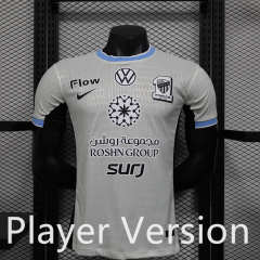 Player Version 25-26 Al Ittihad Saudi Away White Thailand Soccer Jersey AAA-888