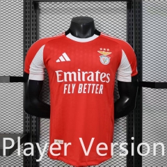 Player Version 2025-2026 Benfica Home Red Thailand Soccer Jersey AAA-888