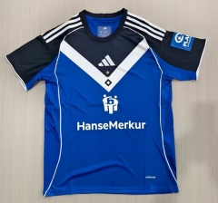 (S-4XL) 25-26 Hamburger SV Away Blue Thailand Soccer Jersey AAA-2483