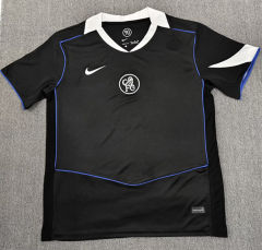 (S-4XL) 2025-2026 Chelsea 2nd Away Black Thailand Soccer Jersey AAA