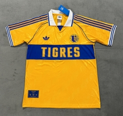 (S-4XL) 2025-2026 65th Anniversary Tigres UANL Yellow Thailand Soccer Jersey AAA-4506