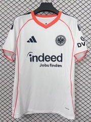 (S-4XL) 25-26 Eintracht Frankfurt Away White Thailand Soccer Jersey AAA-2044