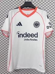 (S-4XL) 25-26 Eintracht Frankfurt Away White Thailand Soccer Jersey AAA-2044