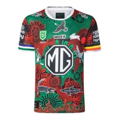 2025 South Sydney Rabbitohs Red&Green Thailand Rugby Jersey