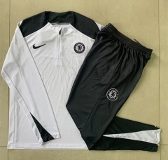 2025-2026 Chelsea White Thailand Soccer Tracksuit-815