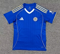 (S-4XL) 25-26 Leicester City Home Blue Thailand Soccer Jersey AAA-512