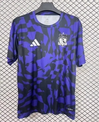 2025-2026 Colo-Colo Black&Purple Thailand Training Soccer Jersey AAA-2044