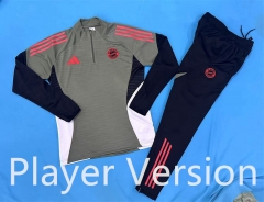 Player Version 2025-2026 Bayern München Green Thailand Soccer Tracksuit-7411