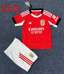 25-26 Benfica Home Red Kids/Youth Soccer Uniform-4247