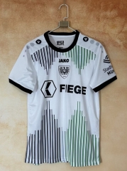 (S-4XL) 25-26 Prussia Munster Away White Thailand Soccer Jersey AAA-2483