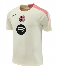 25-26 Barcelona Light Yellow Thailand Training Jersey-418