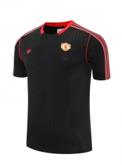 2025-2026 Manchester United Black Thailand Training Soccer Jersey-418