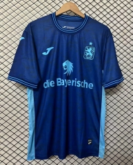 (S-4XL) 25-26 TSV 1860 München Away Blue Thailand Soccer Jersey AAA-2044