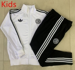 25-26 Germany White Kids/Youth Soccer Jacket Uniform-815