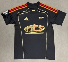 (S-4XL) 2025-2026 NTS Joint Version Arsenal Black Thailand Soccer Jersey AAA-4278
