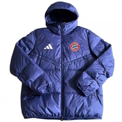 Bayern München Blue Cotton Coat With Hat-1836