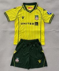 25-26 Wrexham Away Yellow Soccer Uniform-AY
