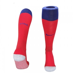 25-26 Paris SG 2nd Away Red Thailand Kids/Youth Soccer Socks