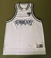 (S-3XL) 25-26 Special Edition Monterrey White Vest Thailand Soccer Jersey AAA-4442