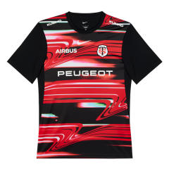 2025 Toulouse Red&Black Thailand Rugby Shirt