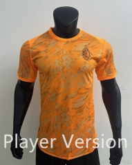 Player Version 2025-2026  AC Milan 2nd Away Orange  Thailand Soccer Jersey AAA-4506