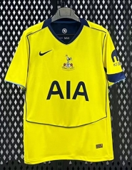 (S-4XL) 25-26 Correct Version Tottenham Hotspur 2nd Away Yellow Thailand Soccer Jersey AAA-2483