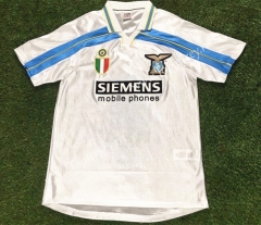 Retro Version 2000-2001 Lazio Home White Thailand Soccer Jersey AAA-503