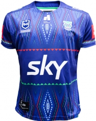 2025 New Zealand Warriors Blue Thailand Rugby Jersey