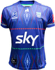 2025 New Zealand Warriors Blue Thailand Rugby Jersey