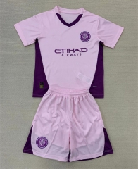 2024-2025 Girona FC 2nd Away Pink Soccer Uniform-AY