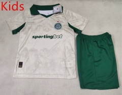 2025-2026 FIFA Club World Cup Palmeiras Light Yellow Kids/Youth Soccer Uniform-507