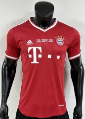 Retro Version 13-14 Bayern München Home Red Thailand Soccer Jersey-3685